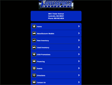 Tablet Screenshot of powersportsnorthwest.com